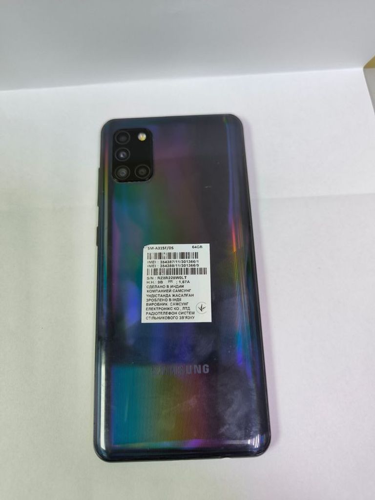 Объявление Samsung galaxy a31 4/64gb Б/У