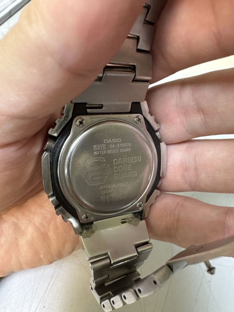 Объявление Casio g-shock ga-2100sb Б/У