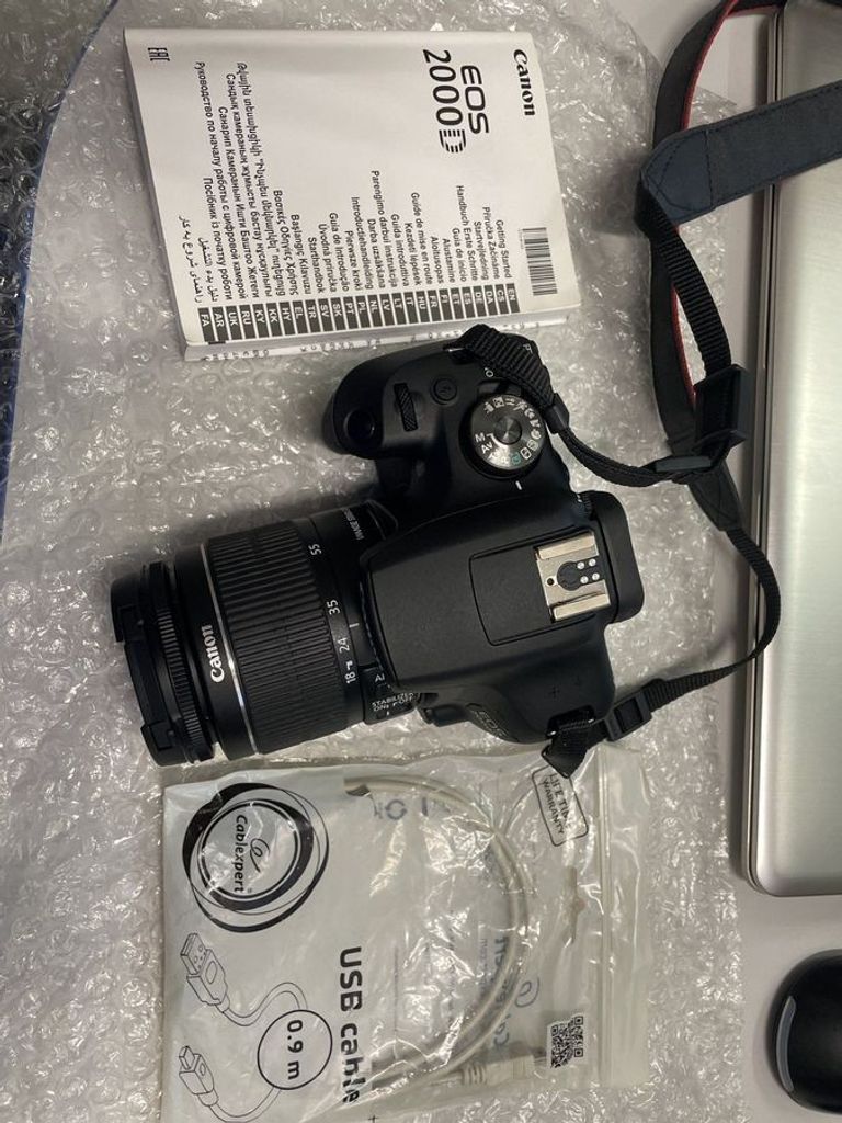 Оголошення Canon eos 2000d / ef-s 18-55mm f/3.5-5.6 is ii Б/У