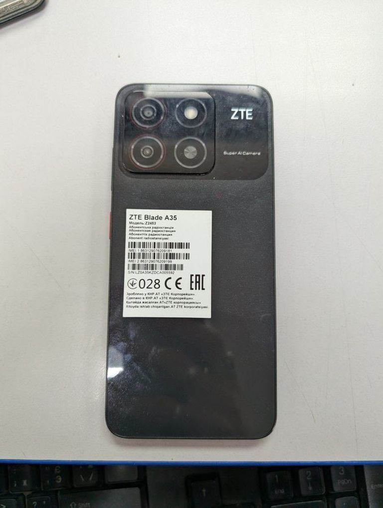 Оголошення Zte Blade A35 4/64GB Green Б/У