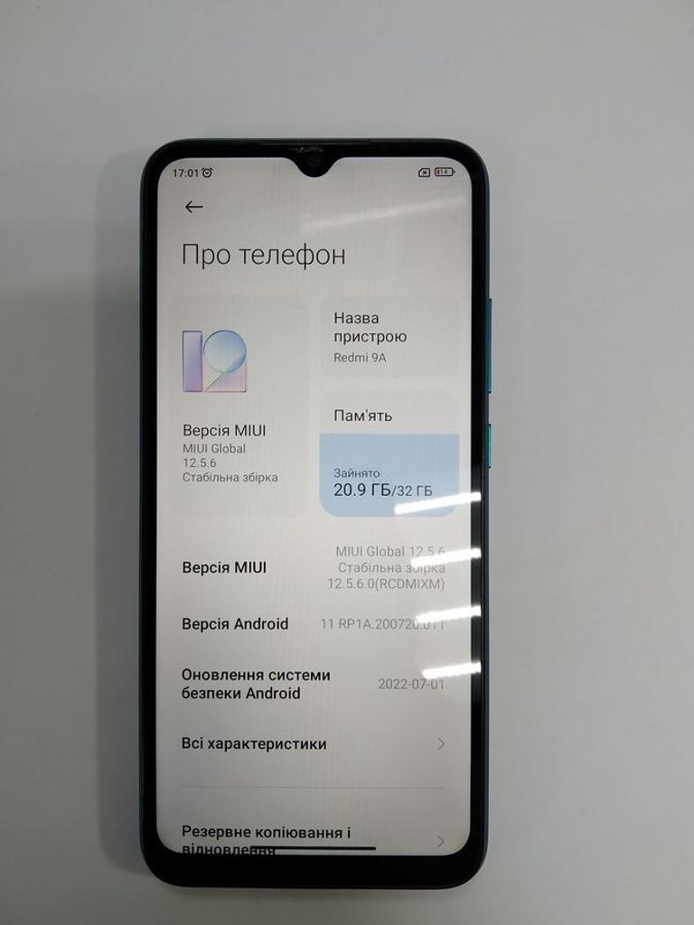 Xiaomi redmi 9a 2/32gb Код:01-200820806. Зображення 5