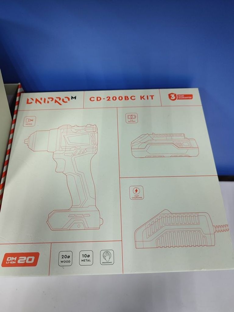 Розпродаж Dnipro-M cd-200bc compact 1акб 2ah зп, продавець Техноскарб