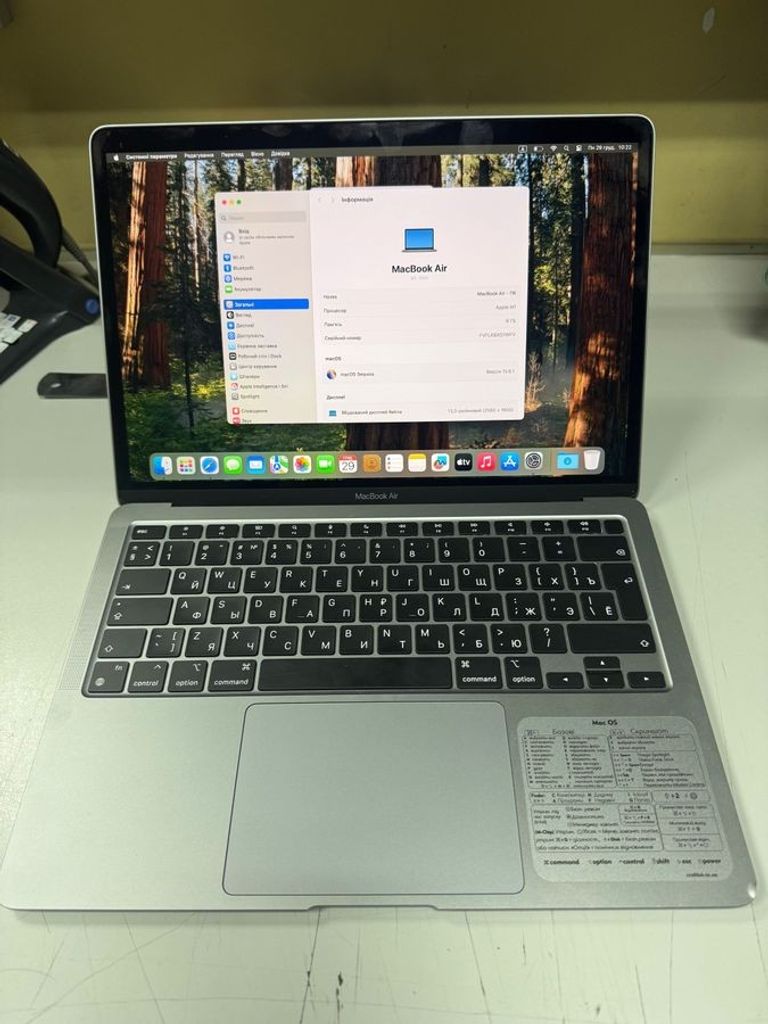 Купить Apple MacBook Air 13'' Late 2020 Б/У