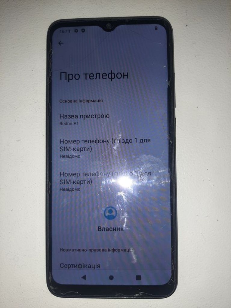 Дешиво Xiaomi Redmi A1 2/32GB Black с ломбарда