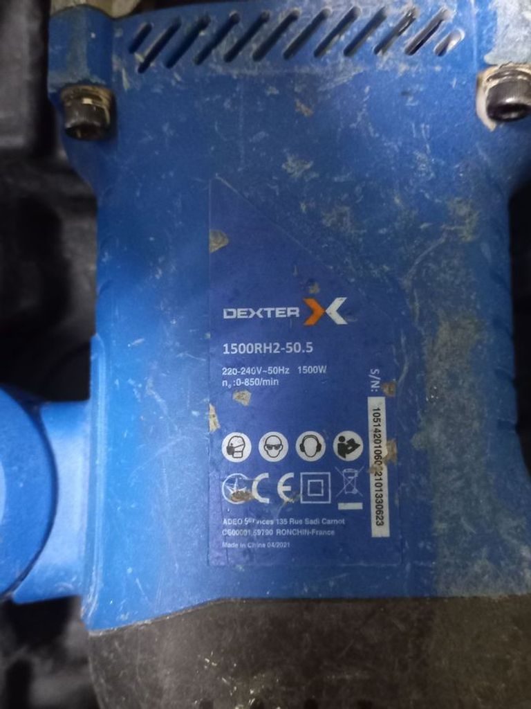 Dexter 1500rh2-50.5 Код:01-200855562. Зображення 5