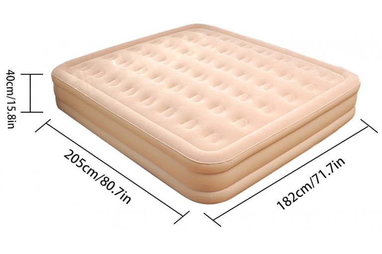 Купить двоспальний JR-5063 (200*180*40см) з акумуляторним насосом типу Type-C Б/У