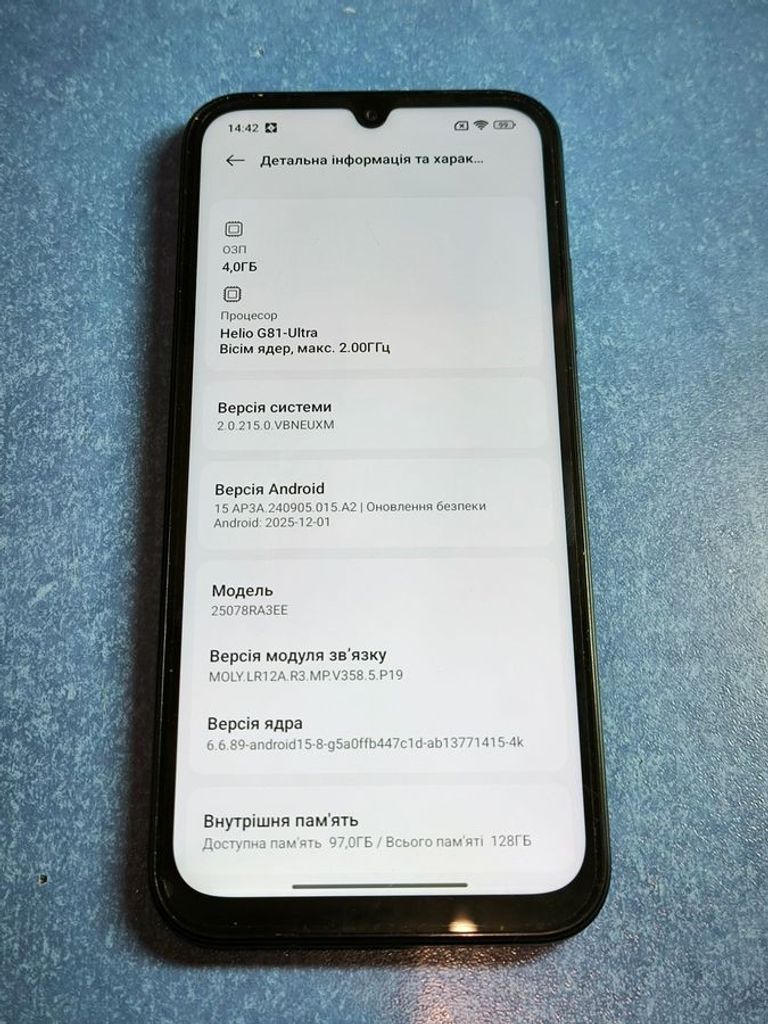 Xiaomi redmi 15c 4g 4/128gb Код:01-200871986. Изображение 7