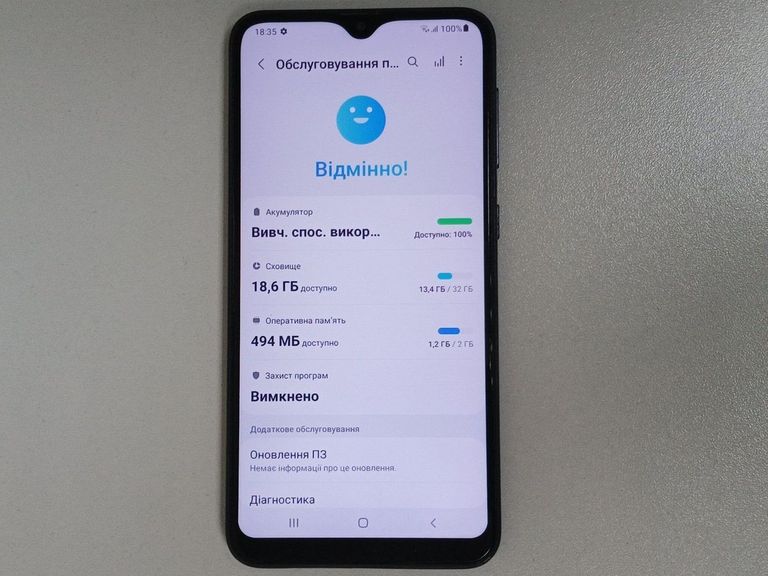 Оголошення Samsung a105f galaxy a10 2/32gb Б/У