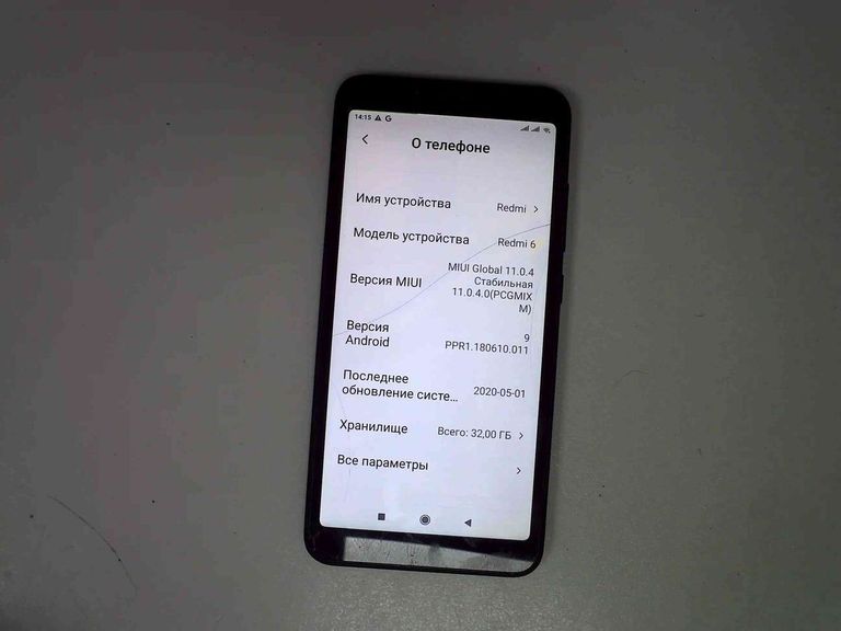 Купити Xiaomi Redmi 6 3/32GB Black Б/У