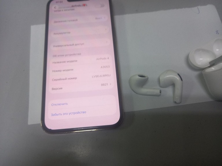 Купить Apple airpods 4 Б/У