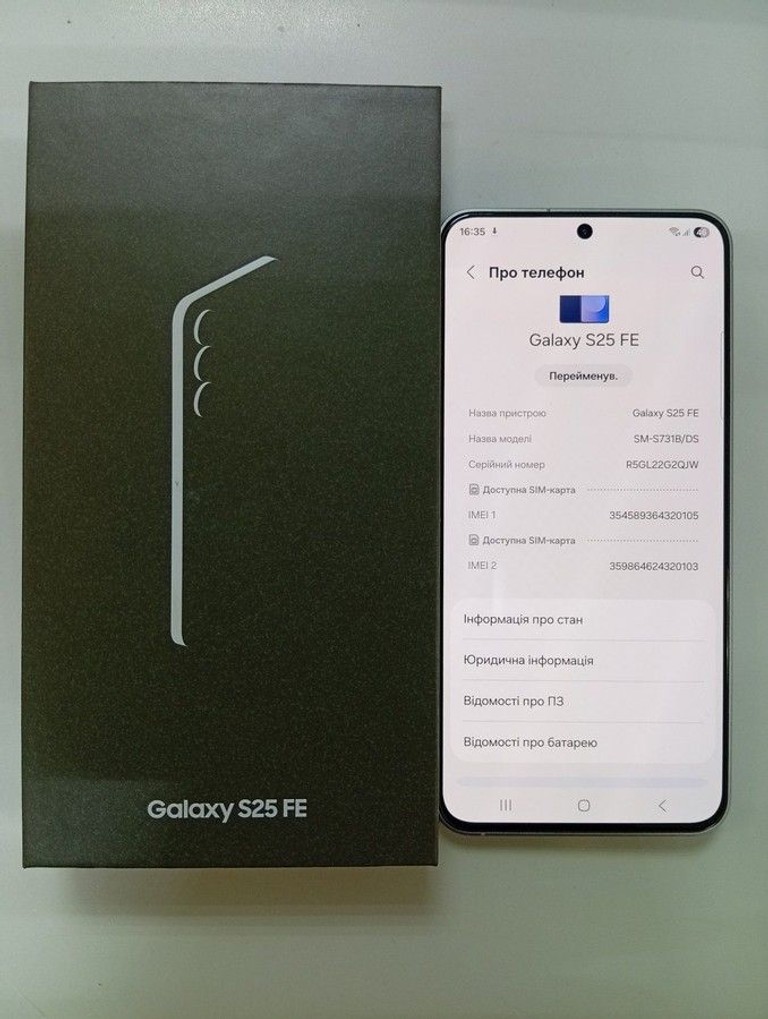 Купить Samsung galaxy s25 fe 8/256gb Б/У