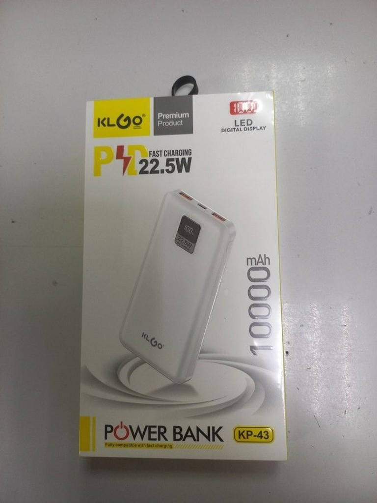 Купити Klgo kp-43 10000mah 22.5w Б/У