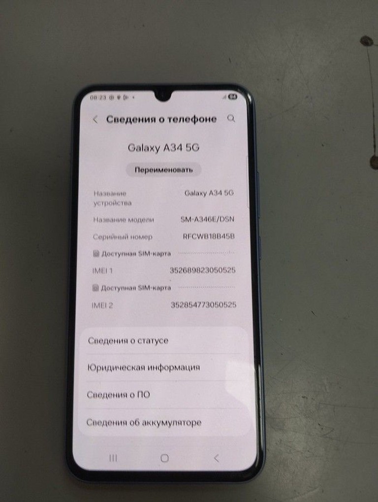 Купити Samsung galaxy a34 5g sm-a346e 8/256gb Б/У