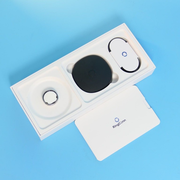 RingConn (14-розмір) сріблясте Код:null. Изображение 9