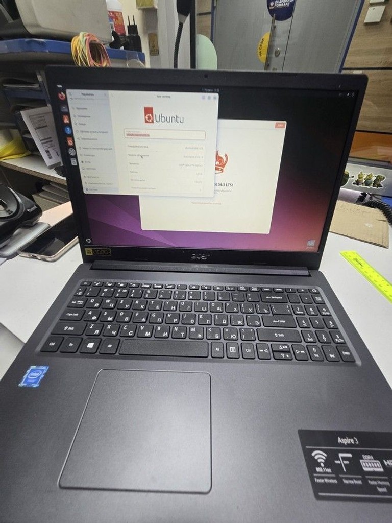 Купити Acer 15/celeron n4020 ddr4/4gb ddr4/hdd 120 gb/ssd *відсутній/*інтегрована Б/У