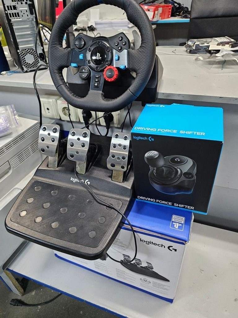 Logitech g29 driving force racing wheel / 941-000110, 941-000112 Код:01-201016946. Изображение 5