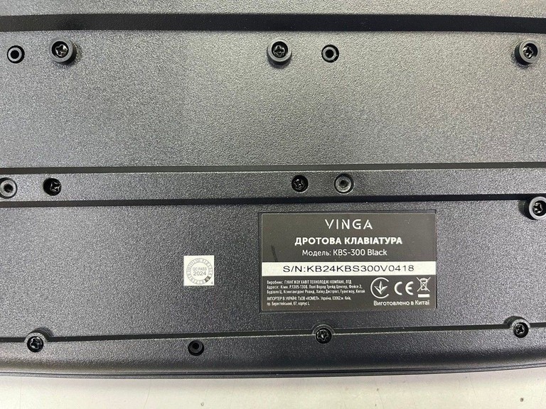 Vinga KBS-300 Black Код:01-201082436. Зображення 6