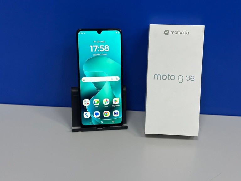 Дешево Motorola moto g06 4g 4/64gb tendril з ломбарду