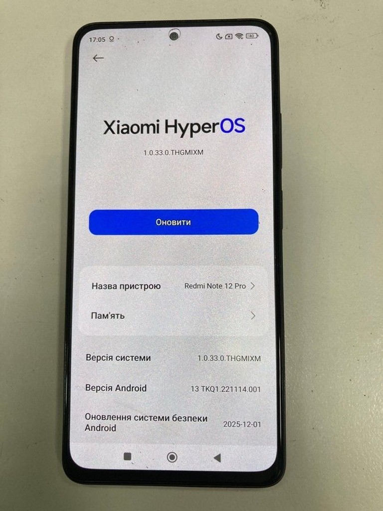 Дешиво Xiaomi redmi note 12 pro 4g 8/256gb с ломбарда