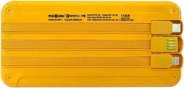 ROXON RO11 20000мАч 22.5Вт Код:null. Зображення 8