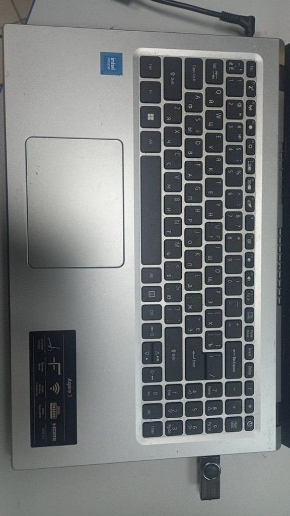 Дешиво Acer 15/celeron n4500 ddr4/4gb ddr4/hdd *відсутній/ssd 128 gb/*інтегрована с ломбарда