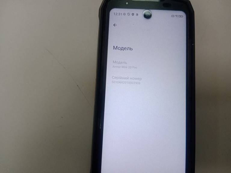 Дешево Ulefone Armor Mini 20 Pro 8/256GB Black з ломбарду