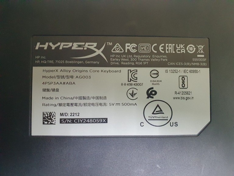 Дешиво Hyperx alloy origins core с ломбарда