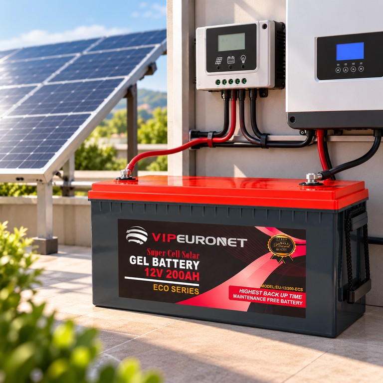 Оголошення VIPEURONET 12V 200Ah ECO Series  Б/У