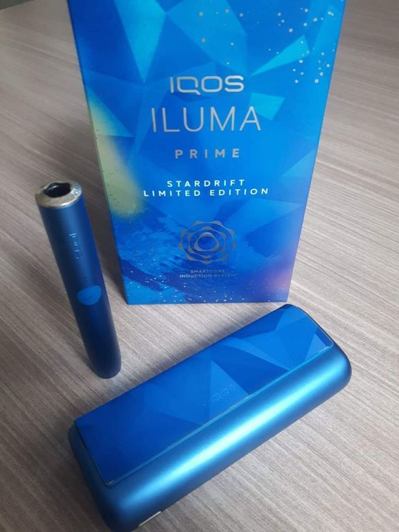 Б/У Системы нагрева табака Iqos iluma prime neon (Limited Edition