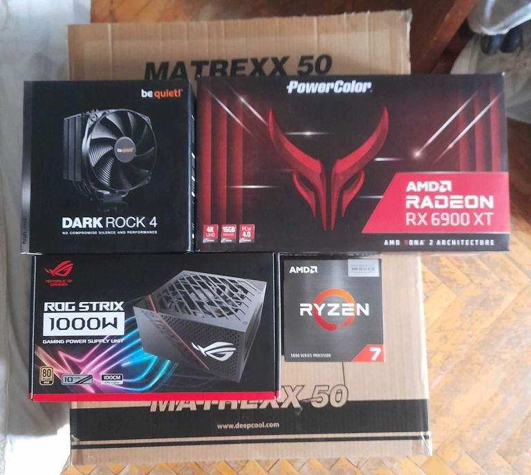 PC RX 6900XT 16GB, Ryzen 7 5800X3D, DDR4 32GB