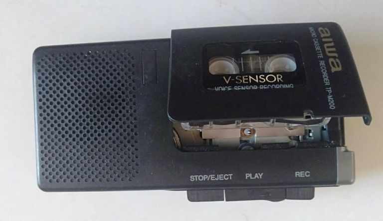 Диктофон AIWA TP-M200 V-Sensor с датчиком голоса. Код:null. Зображення 13