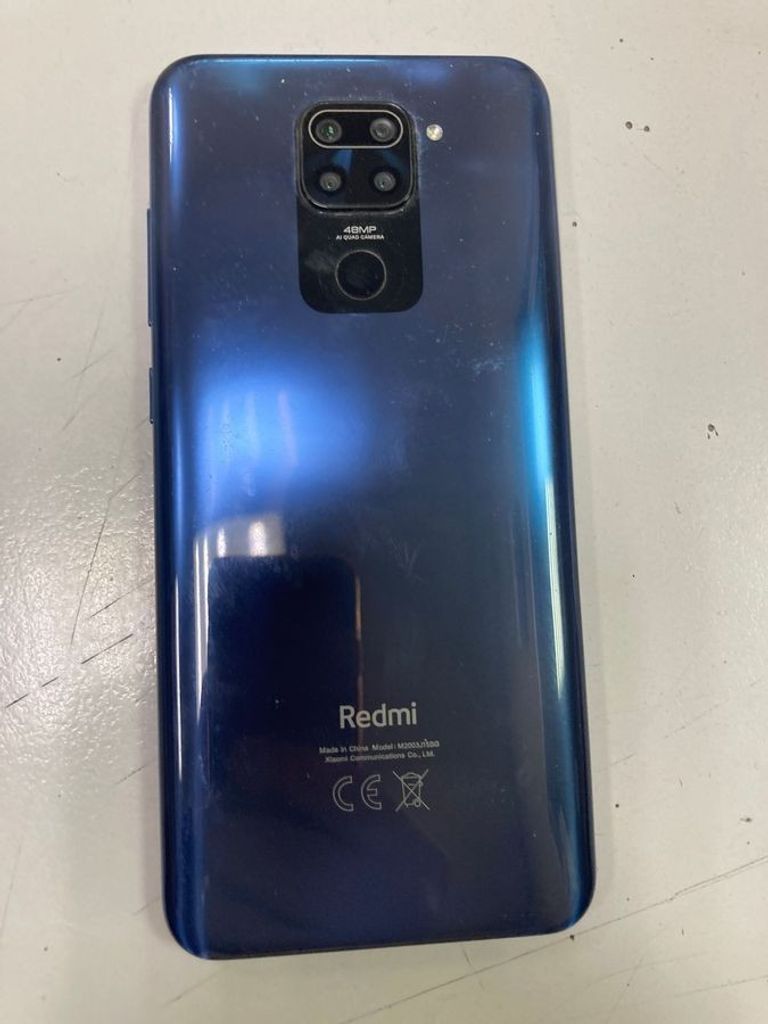 Объявление Xiaomi Redmi Note 9 4/128GB Blue (no NFC) Б/У