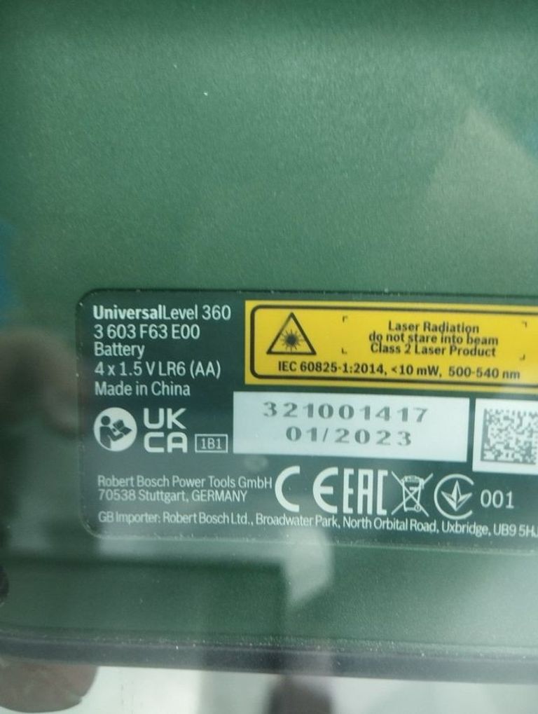 Оголошення Bosch universallevel 360 Б/У