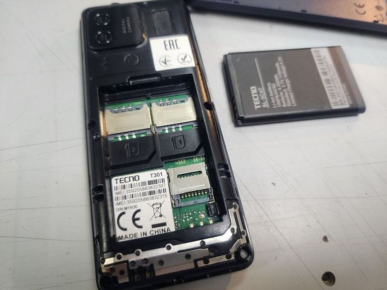 Объявление Tecno t301 Б/У