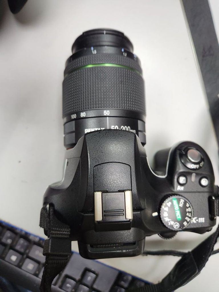 Объявление Pentax k-m / 50-200mm Б/У