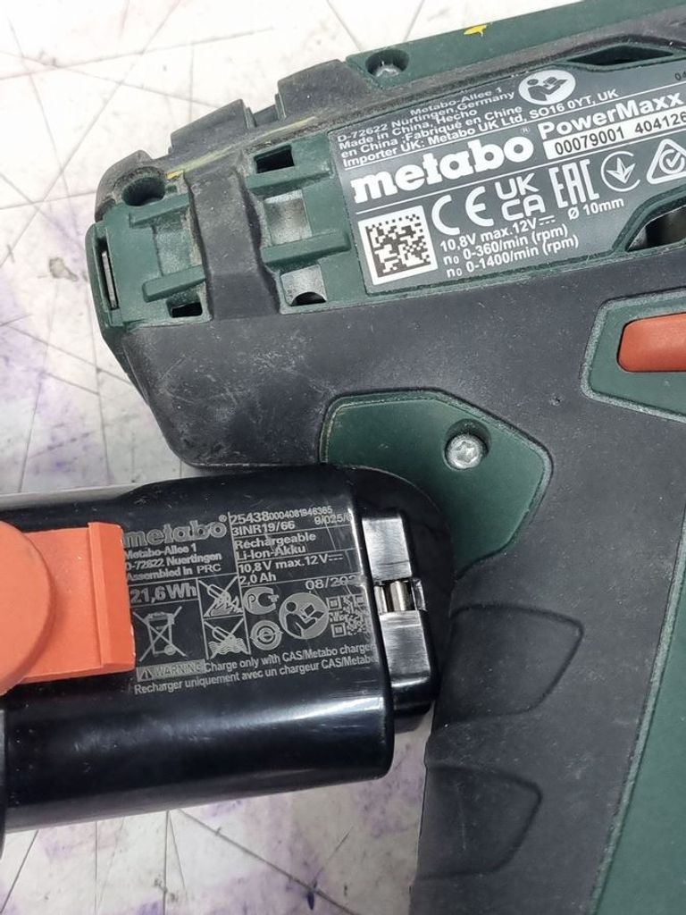 Объявление Metabo powermaxx bs basic Б/У