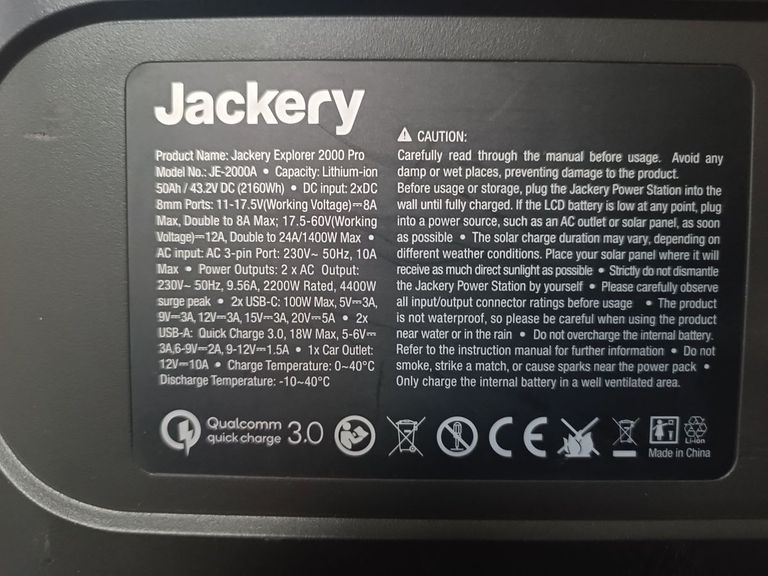 Распродажа Jackery Explorer 2000 Pro (PB930999), продавец Техноскарб