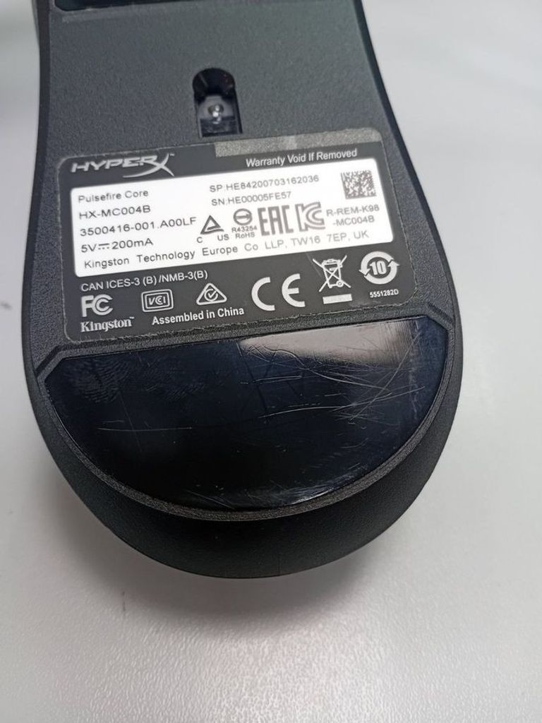 Hyperx pulsefire core Код:01-200803130. Изображение 6