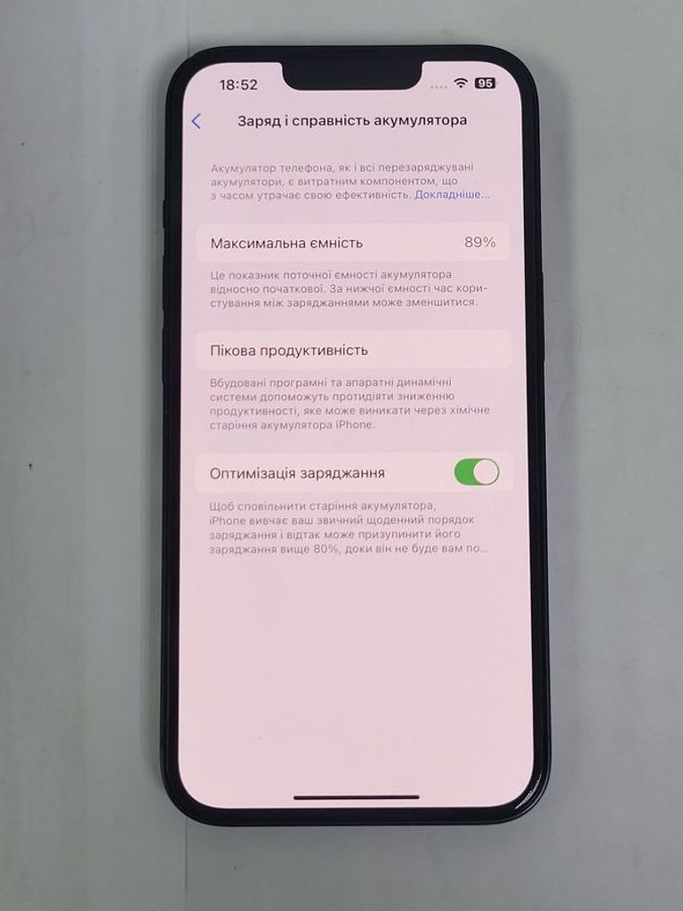 Оголошення Apple iPhone 13 128GB Blue (MLPK3) Б/У