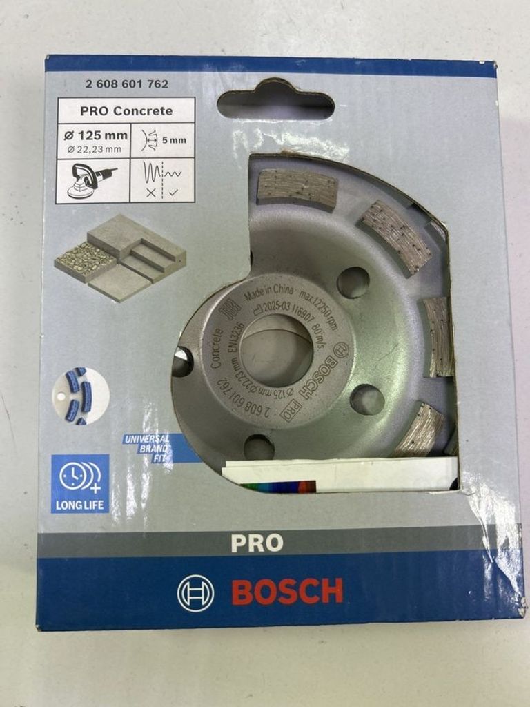 Объявление Bosch 125mm/22.23mm Б/У