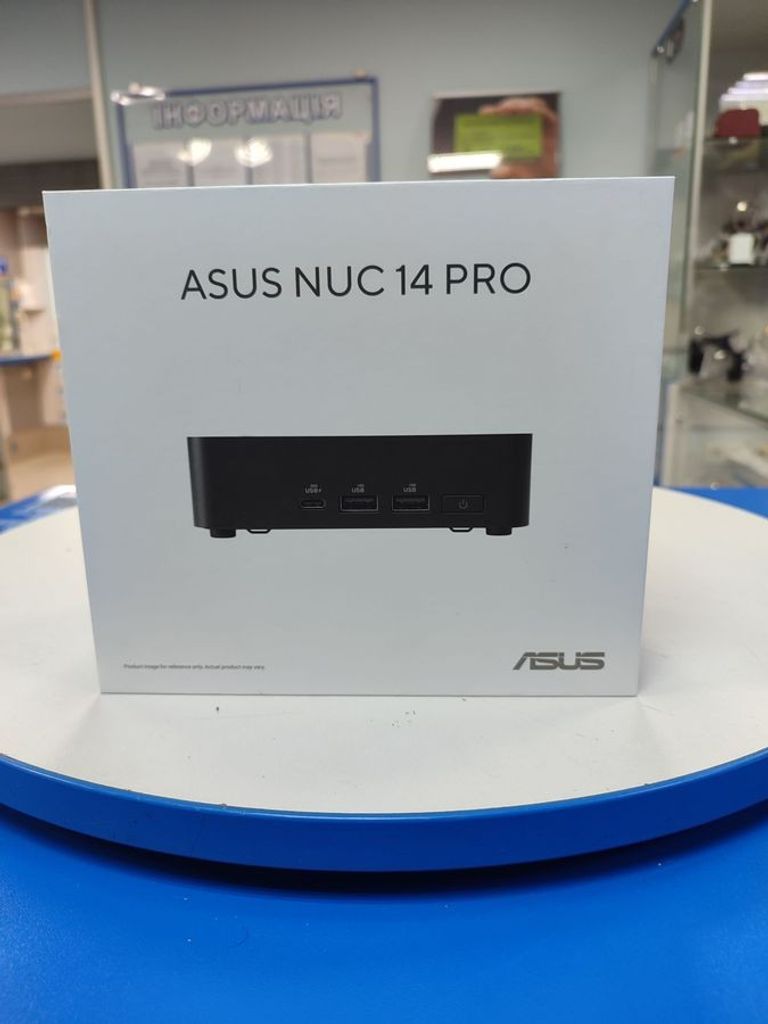 Дешиво Asus nuc 14 pro/core 3 100u/ram16gb ddr5/ssd256gb с ломбарда