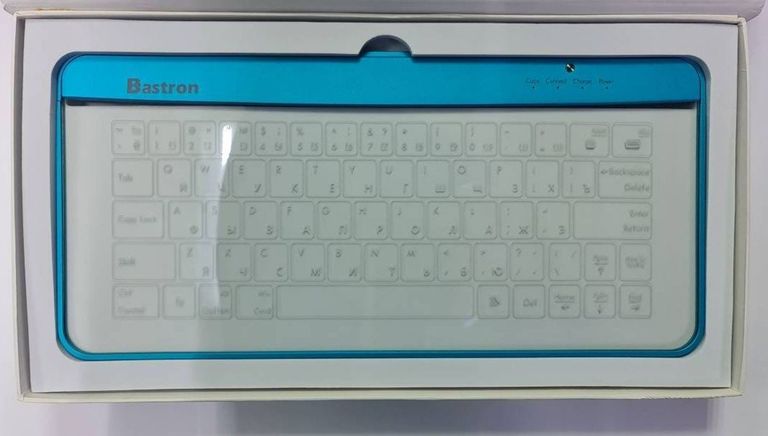 Оголошення Bastron b9 wireless glass keyboard Б/У