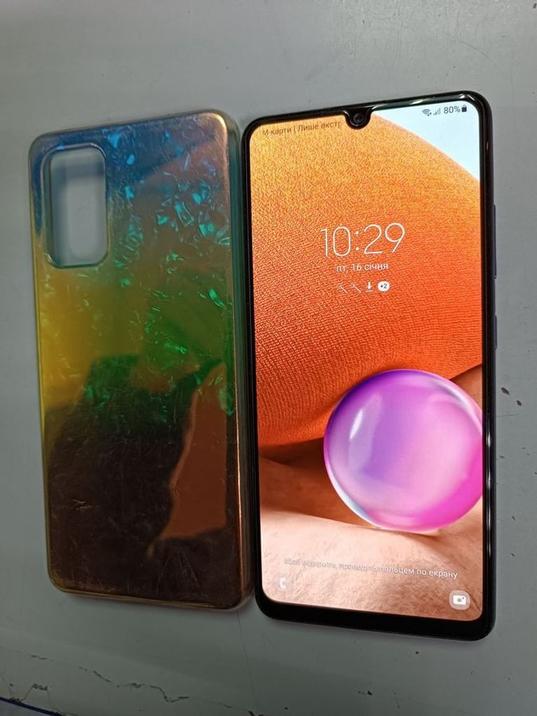 Купить Samsung Galaxy A32 4/64GB Black (SM-A325FZKD) Б/У