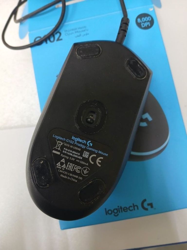 Объявление Logitech g102 Б/У