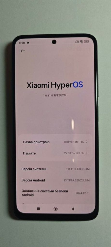 Оголошення Xiaomi redmi note 11s 6/128gb Б/У