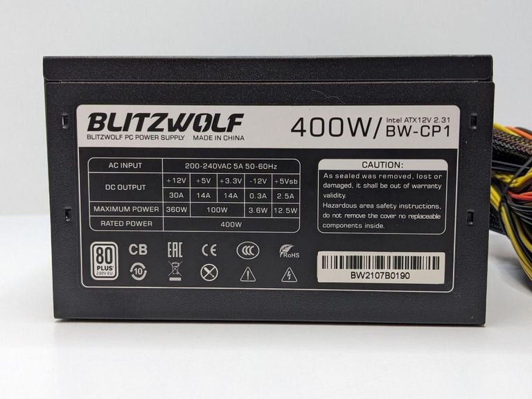 Оголошення BlitzWolf BW-CP1 400W/600W Б/У