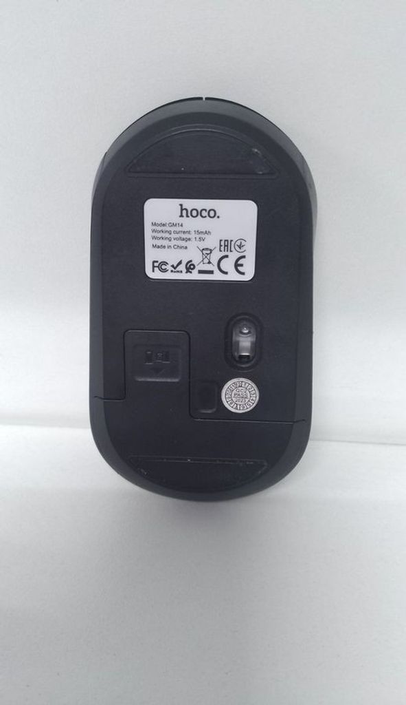 Дешево Hoco GM14 Platinum business wireless mouse White з ломбарду