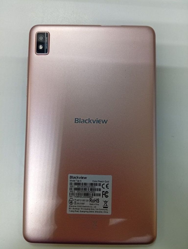 Оголошення Blackview tab 6 3/32gb lte Б/У