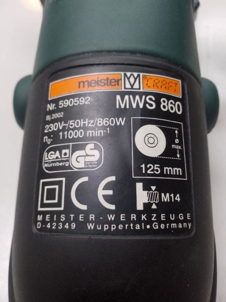 Объявление Meister Craft mws 860 Б/У