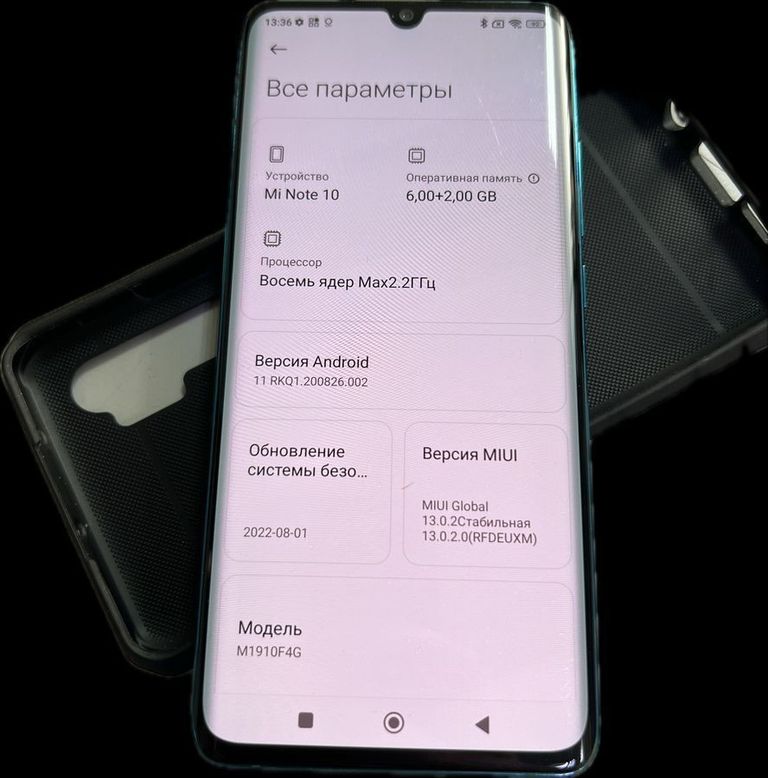 Xiaomi Mi Note 10 6/128GB Green Код:01-200909205. Зображення 7